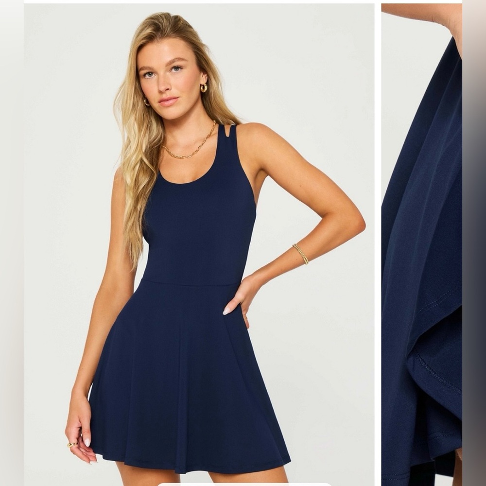 Fabletics Boost Performance Dress Navy - image 2